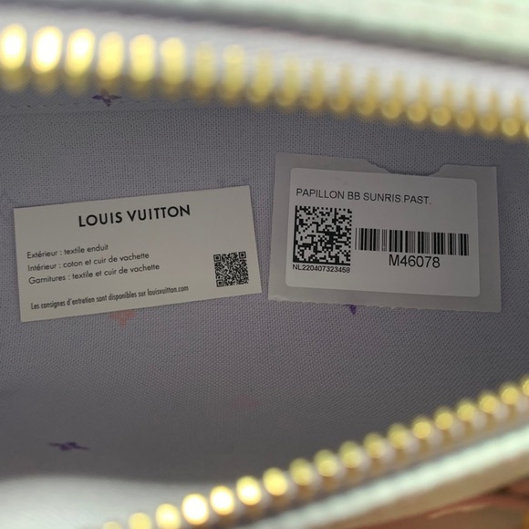 Louis Vuitton Spring in the City Sunrise Pastel Papillon BB - Picture 8 of 9